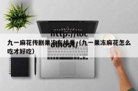 九一麻花传剧果冻在线看（九一果冻麻花怎么吃才好吃）